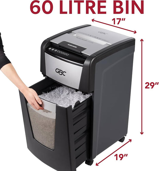 GBC SHRED M-CUT SHREDMASTER 225M  碎粉粒狀225張全自動碎紙機