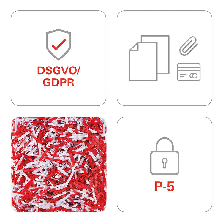 HSM Securio B22 Micro-cut Paper Shredder 1.9 x 15mm